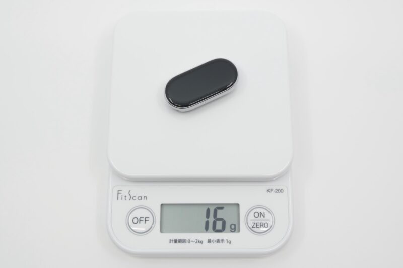 Xiaomi Smart Band 10 の本体のみの重量 16g