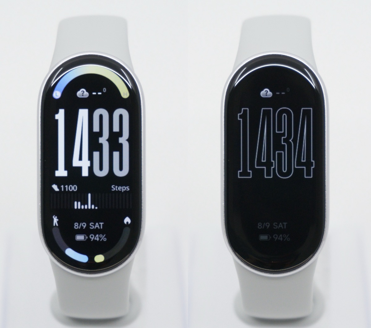 Xiaomi Smart Band 10 の初期文字盤（その1）